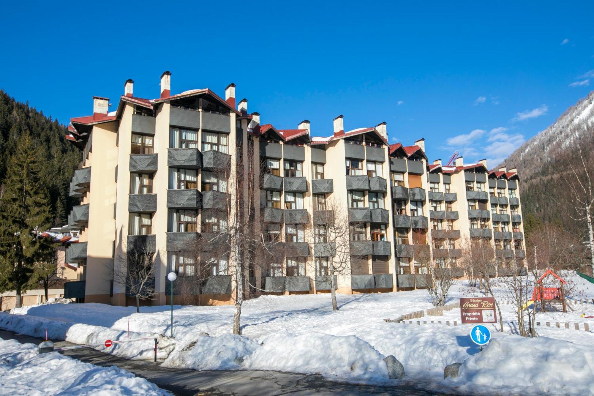Residence Grand Roc - Campanules 122 - Happy Rentals Chamonix ภายนอก รูปภาพ